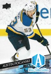 Austin Poganski #460 - 2020-21 Series 2 - Young Guns - French